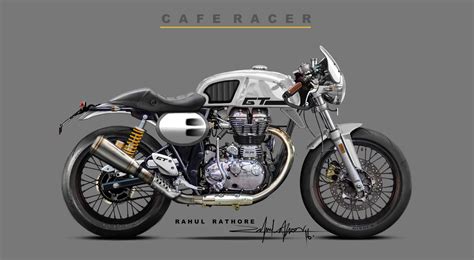 Royal Enfield Continental Gt Cafe Racer Rocketgarage Cafe Racer