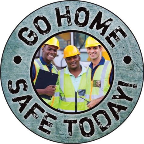 Hard Hat Stickers Go Home Safe Today Workers LHTL168