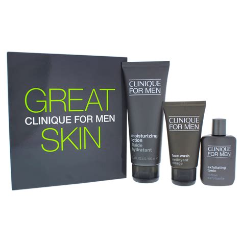 Clinique Great Skin For Him Three Piece T Set For Men