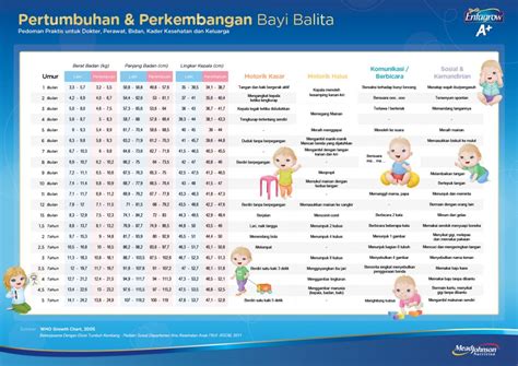 Tabel Pertumbuhan Balita Tabel Perkembangan Bayi Pertumbuhan Balita - Riset