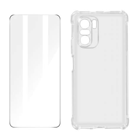 Pack Protección Xiaomi Poco F3 Mi 11i Funda Cristal Templado