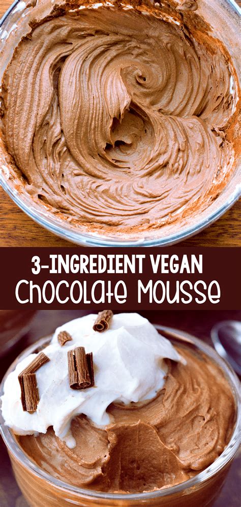 Vegan Chocolate Mousse Recipe Chocolate Covered Katie