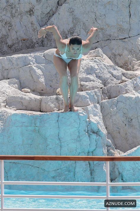 Michelle Rodriguez Showing Off Her Toned Bikini Body As She Enjoys A Swim With Australian