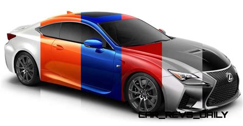 2015 Lexus RC F Colors