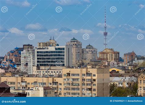 Kyiv Ukraine April 24 2023 The Streets Of Kyiv City And Kyiv Tv
