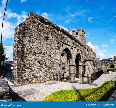 Sligo Abbey - Famous Ruins in Sligo during the Sunny Day Stock Image ...