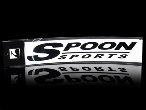 Spoon Sports Logo Sticker 250mm Jhpusa