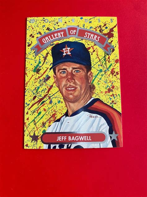 Donruss Gallery Of Stars Gs Jeff Bagwell Houston Astros Mlb Hof