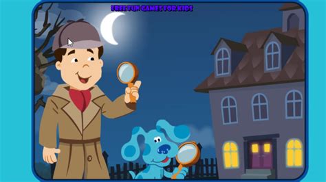 Blues Clues Full English Episode Game Play Ghost Hunt Youtube