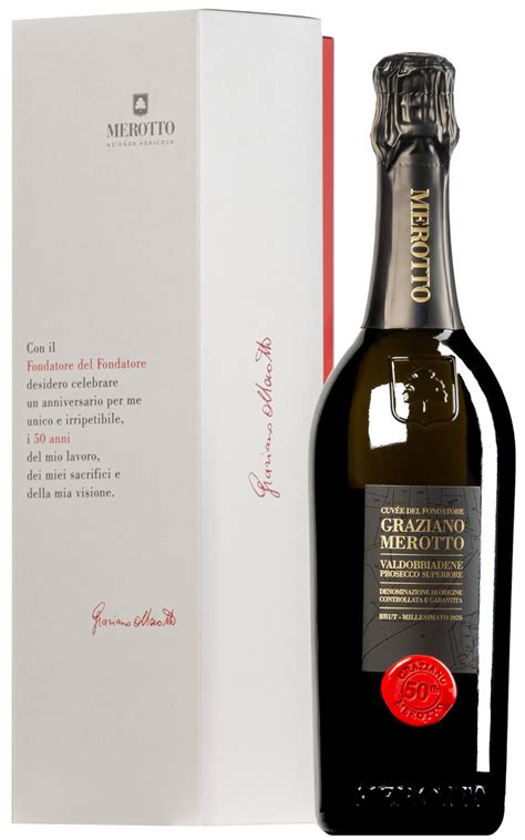 Cuvée del Fondatore Graziano Merotto 50 anni Prosecco Spumante di