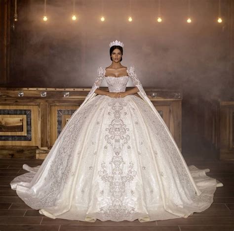 Queen Wedding Dress Wedding Dresses Lace Ballgown Sparkle Wedding