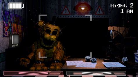 Golden Freddy Easter Egg In Fnaf Fnaf Five Nights At Freddys Five Night