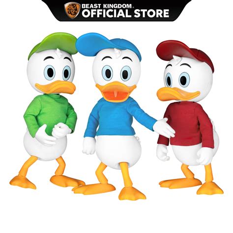 Beast Kingdom Dah Disney Ducktales Huey Dewey Louie Scale