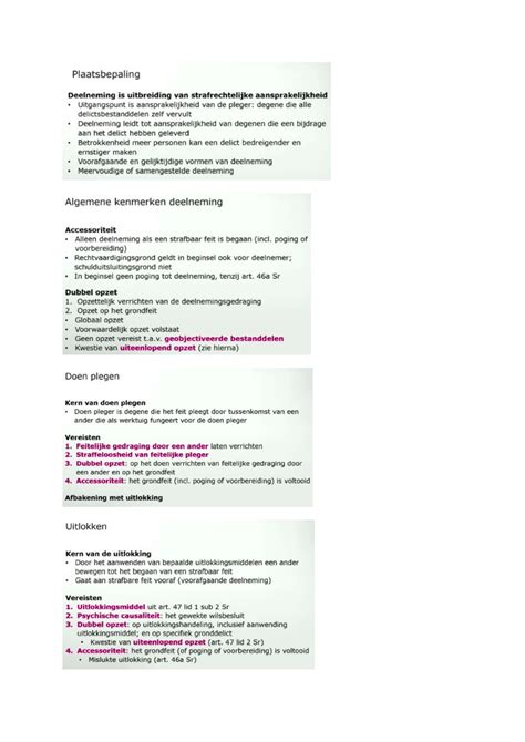 Hoorcollege Sheets Week 6 Inleiding Privaatrecht Studeersnel