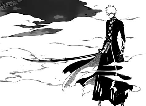 Ichigo Kurosaki Anime Bleach Arte Con Lejía Ichigo Bankai