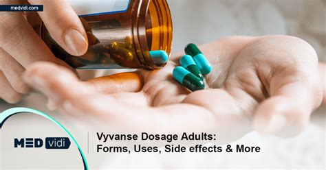 Vyvanse Dosage Adults A Quick Rundown Medvidi