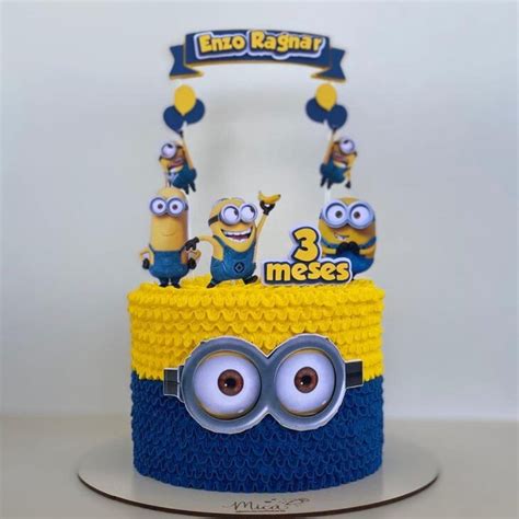 Bolo Dos Minions Ideias Divertidas E Tutoriais Para A Sua Festa