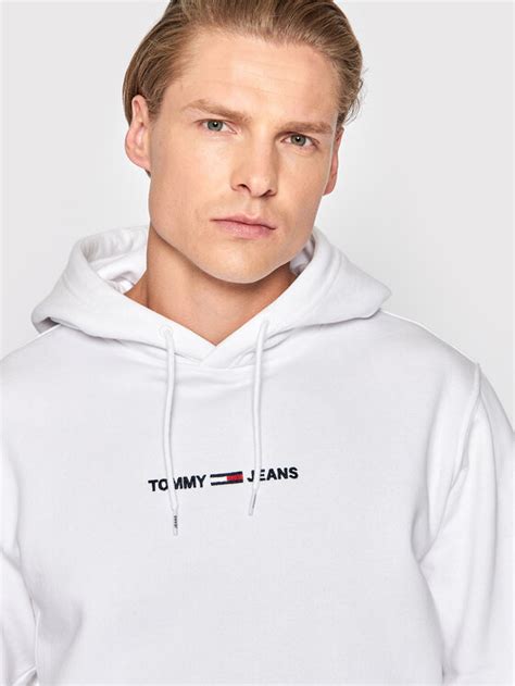 Tommy Jeans Sweatshirt Tjm Linear Logo Dm Dm Wei Regular Fit