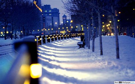 Snowy City Wallpapers - Top Free Snowy City Backgrounds - WallpaperAccess