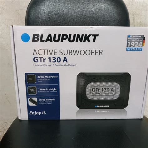 Jual Subwoofer Kolong Blaupunkt Gtr A Sub Kolong Aktif Blaupunkt