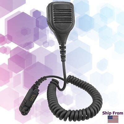 Portable Radio Shoulder Speaker Microphone For Motorola Xpr E