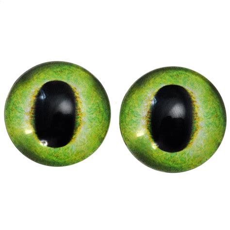 Friendly Green Dragon Glass Eyes Handmade Glass Eyes