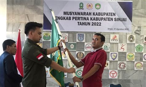 Dihadiri Harpen Ali Musda Pertina Sinjai Aklamasi Tetapkan Syahidin