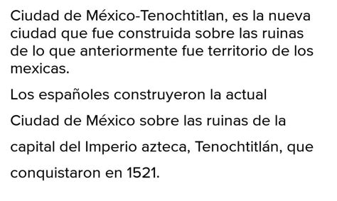 En Se Consum La Conquista De M Xico Tenochtitlan Qu Nueva