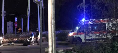 Scontro In Via Bonanno A Palermo Ferito Un Motociclista Di Anni