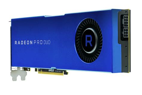 Amd Puts Two Gpus And Gb Of Ram On Its Latest Radeon Pro Duo Graphics