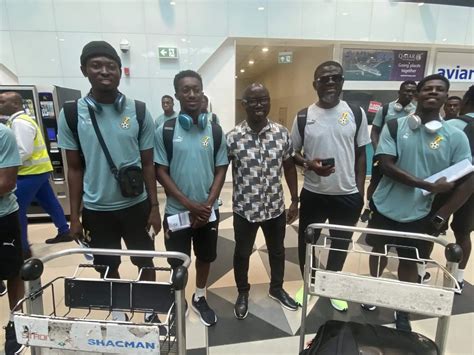 WAFU Zone B U 20 Black Satellites Arrive In Ivory Coast For Tournament