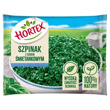 Hortex Szpinak Z Sosem Mietankowym G Promocje I Gdzie Mo Na