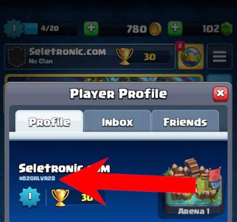 How To Find Your Player Tag In Clash Royale Seletronic