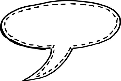 50 Hand Drawn Comic Speech Bubbles Vector SVG PNG Transparent