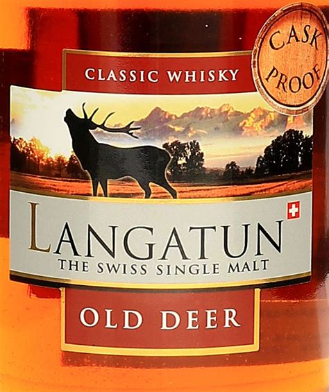 Langatun Old Deer Cask Strength Liter G Nstig Bei U