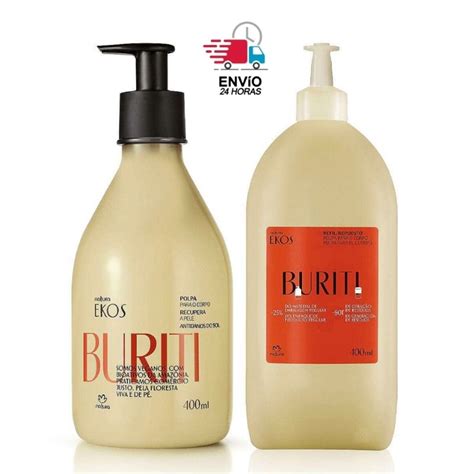 Natura Ekos Buriti Creme Hidratante Corporal Refil 400ml Pós Sol