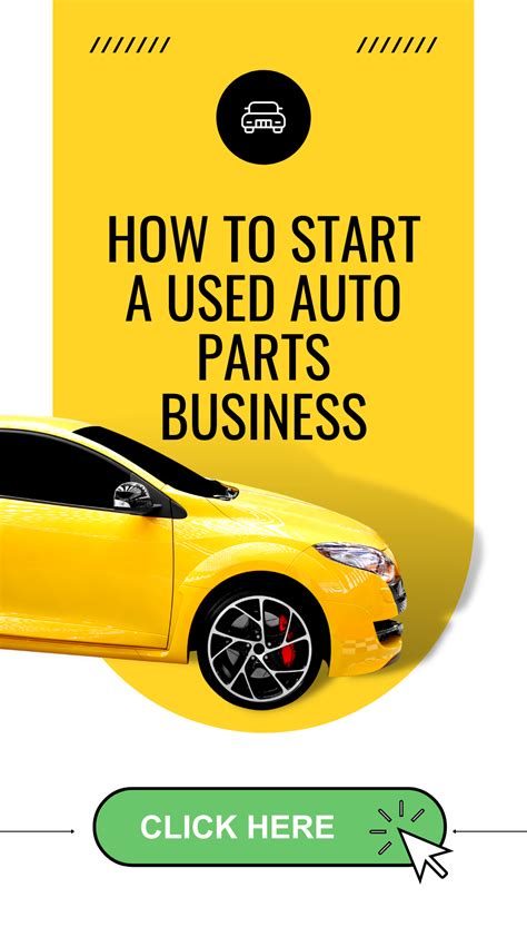 How To Start A Used Auto Parts Business