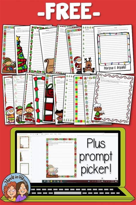 20 Christmas Writing Prompts - Minds in Bloom