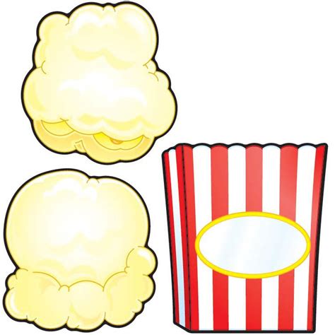 Printable Popcorn Template Printable Word Searches