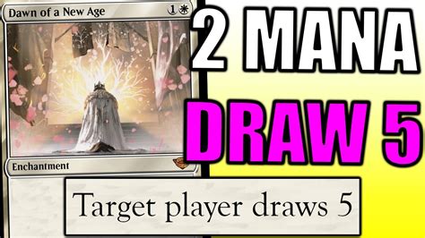 The NEW UNDISCOVERED 2 Mana DRAW 5 In 5C Humans MODERN YouTube