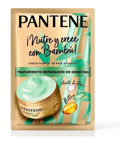 Mascarilla Capilar Pantene Pro V Miracles Bamb Nutre Y Crece Intensiva