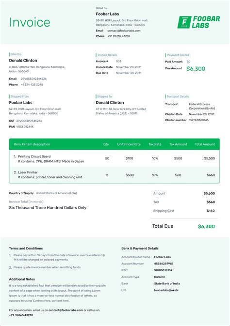 Gst Bill Format And Invoice Maker Gst Bill Online Refrens