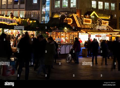 Christmas Market Dortmund Stock Photo - Alamy