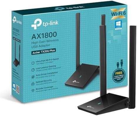 Tp Link Ax Dual Antennas High Gain Wireless Usb Adapter Archer