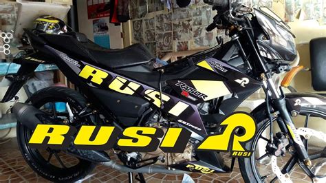 Raider 150 Fi Rusi Decals Anti Thef Decals Raisor Rusi R555 🤔😁