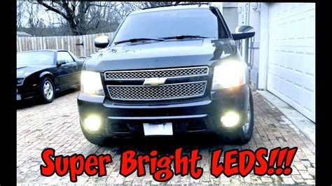 Installing Super Bright Led Lights In The Chevy Ltz Suburban Exterior