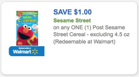 Post Sesame Street Cereal Only $0.49 at ShopRite! | Living Rich With Coupons®