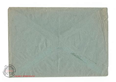 Ww Concentration Camp Kl Original Items Kl Ravensbruck Form Envelope