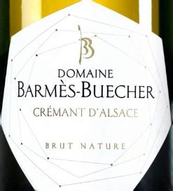 Crémant dAlsace Brut nature Domaine Barmès Buecher Chemin sous les