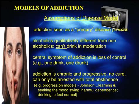 Ppt Models Of Addiction A Comprehensive Summary Powerpoint